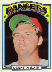 1972 Topps Baseball Cards      210     Denny McLain